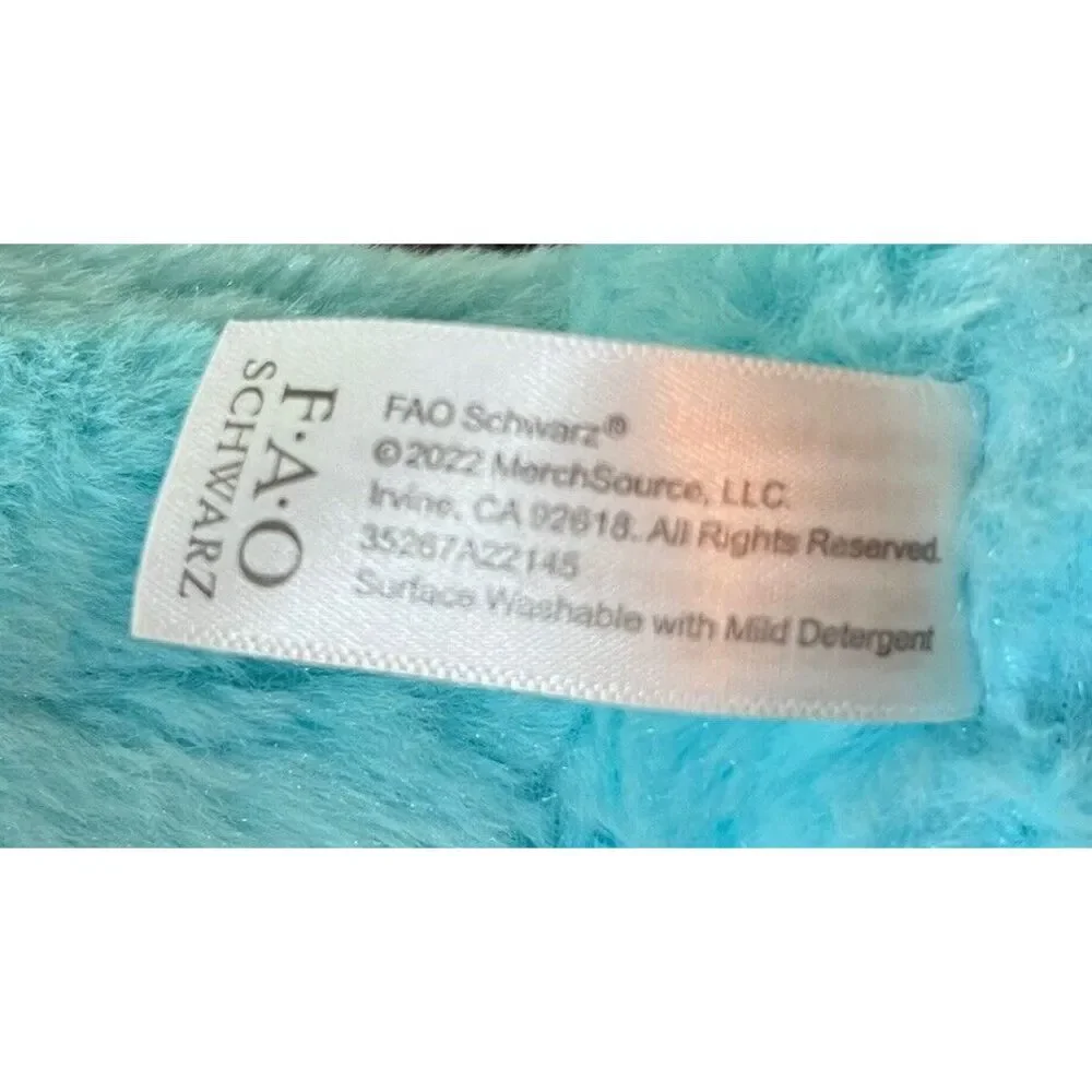 FAO Schwarz Milkshake Plush Blue Stuffed Toy Macaron Heart 2022 MerchSource